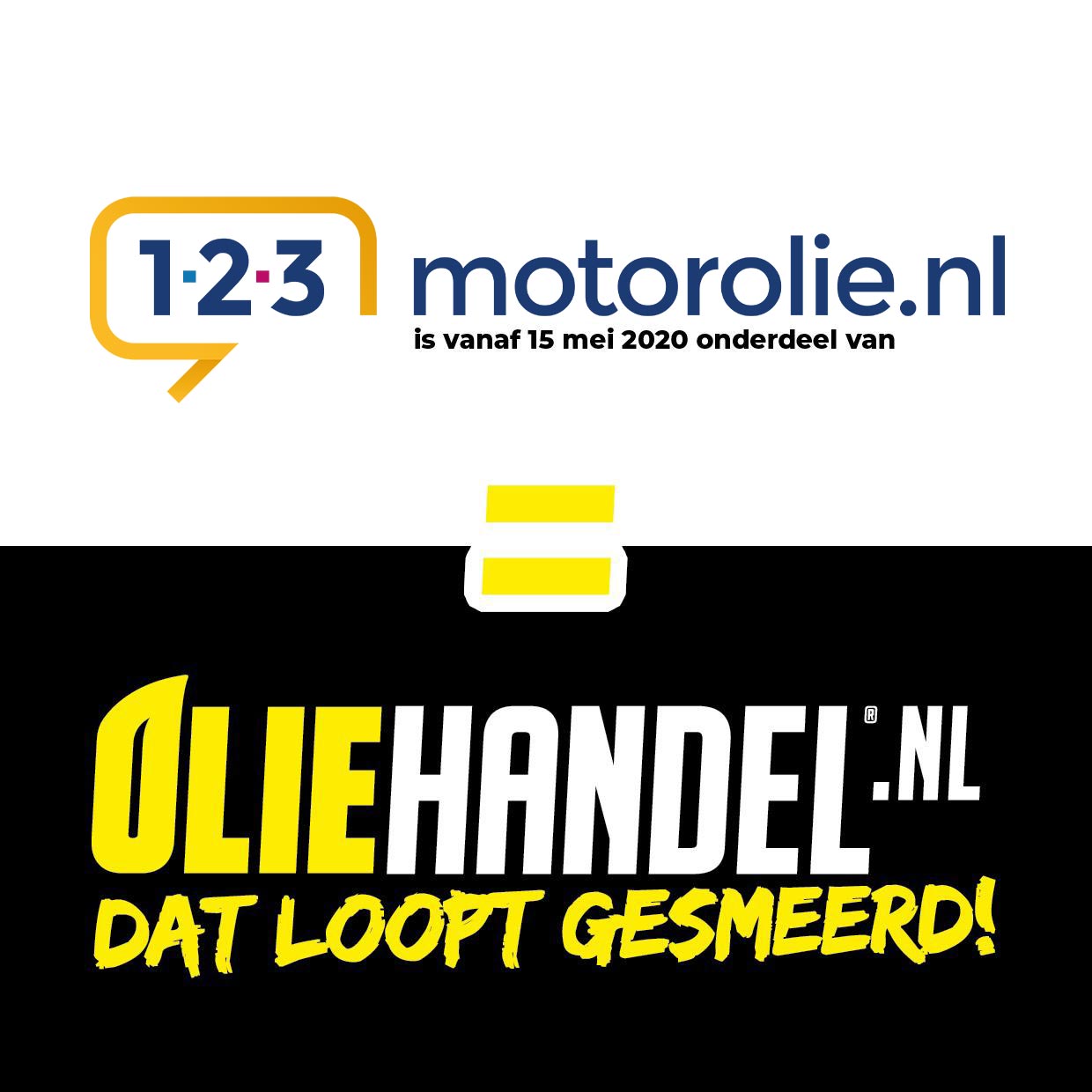 123motorolie.nl onderdeel van oliehandel.nl vanaf 15 mei 2020