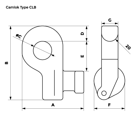 Camlok CLB Tech Data