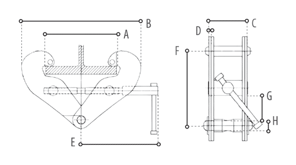 DELTA balkenklem Tech Data