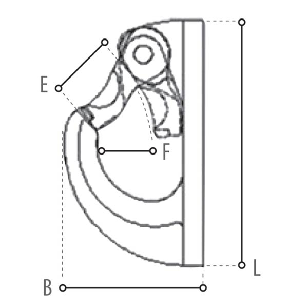 DELTALOCK aanlashaak Grade 80 Tech Data