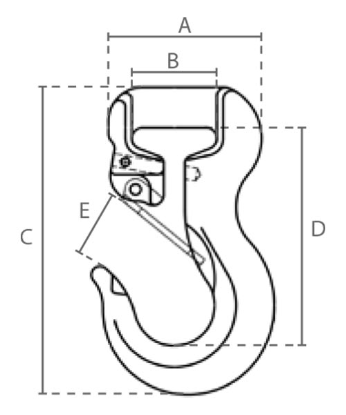 DELTALOCK Hijsband & Rondstrop haak Tech Data