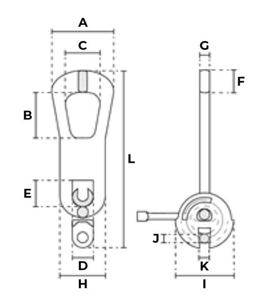 DELTALOCK Ringkoppeling Tech Data